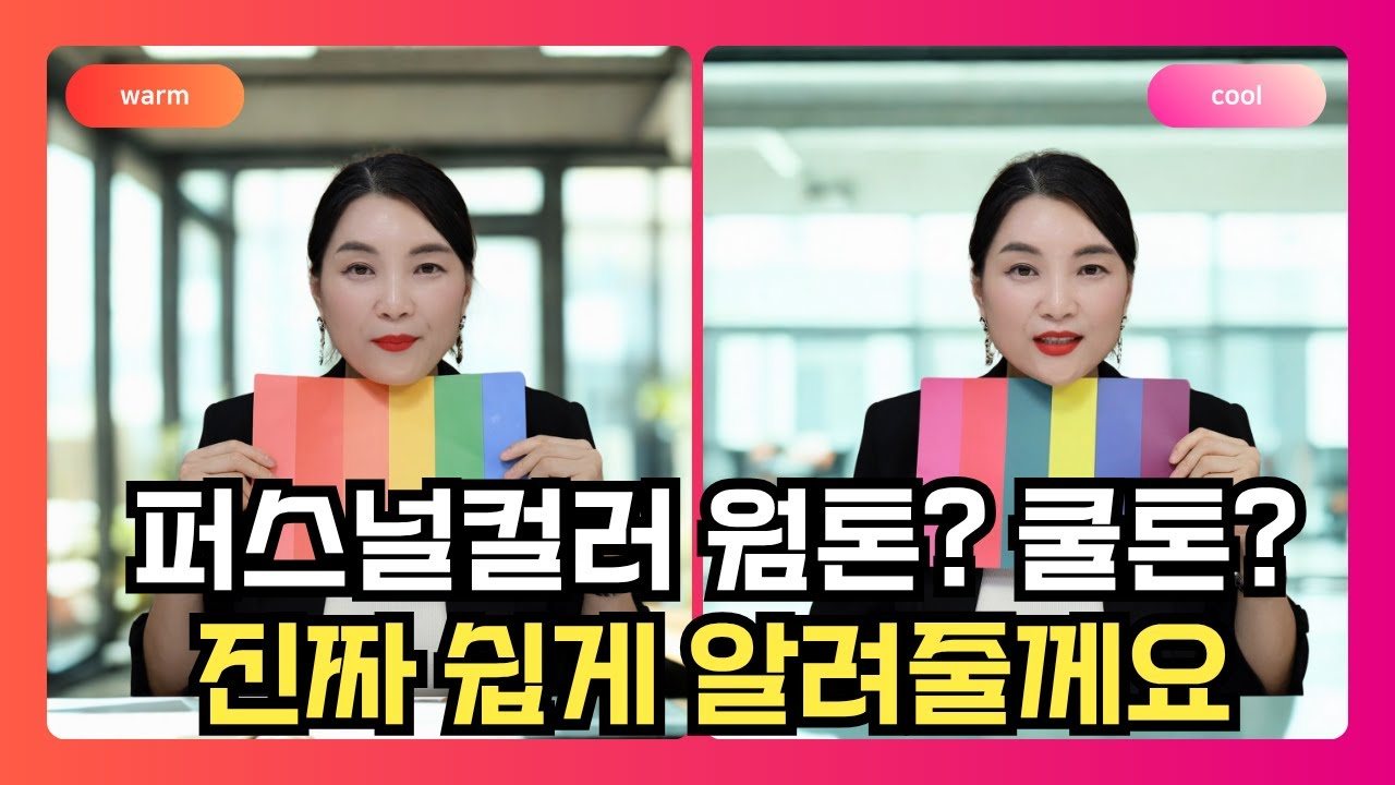 퍼스널컬러 진단 첫 방문 안내 영상
